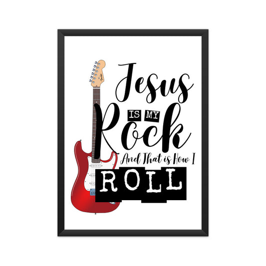 Jesus Is My Rock (Poster)